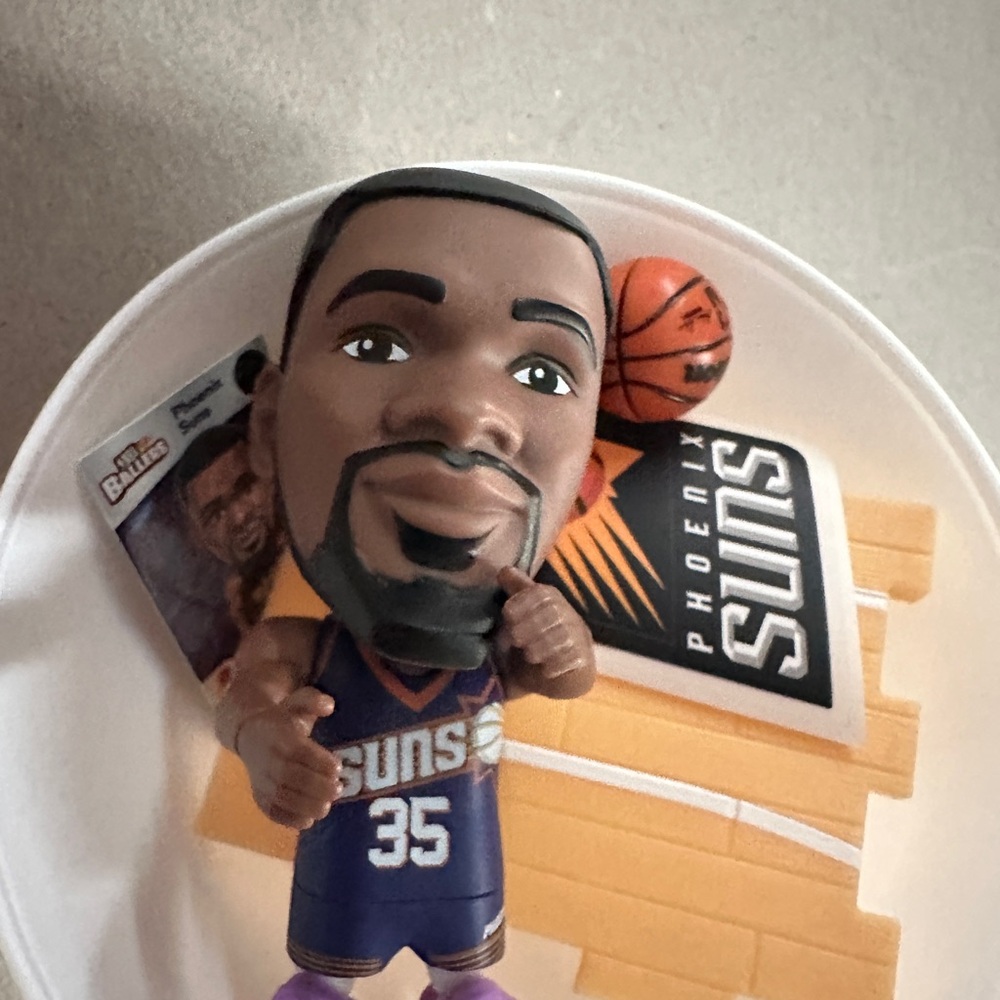 Phoenix Suns Kevin Durant Ballers with Basketball and court piece